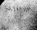 Ossuary DF-11 (rear panel, inscription - charcoal): Shimon [Keipha] Bar-Yonah